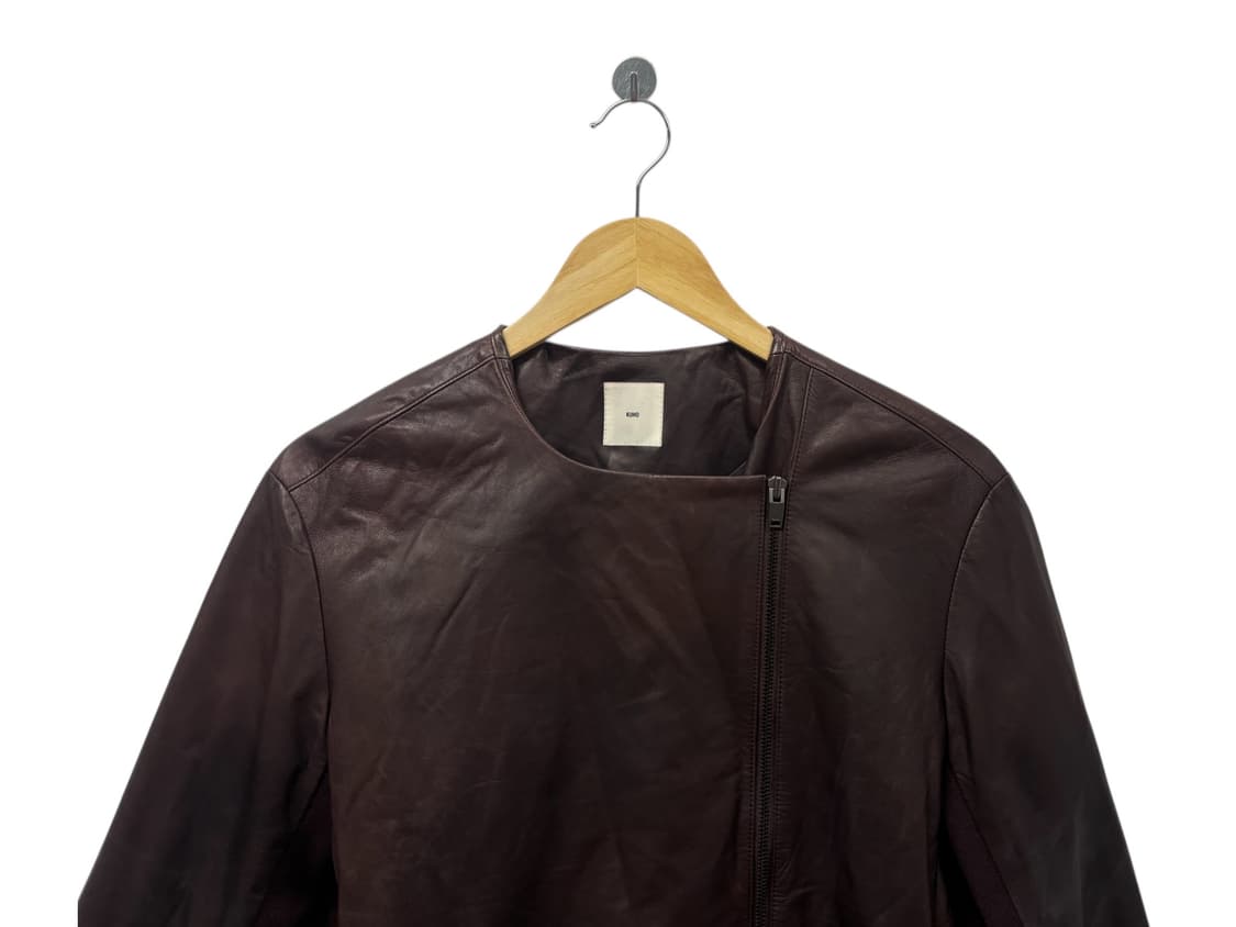 구호 KUHO 브라운 양가죽 자켓 S-M 상품이미지2