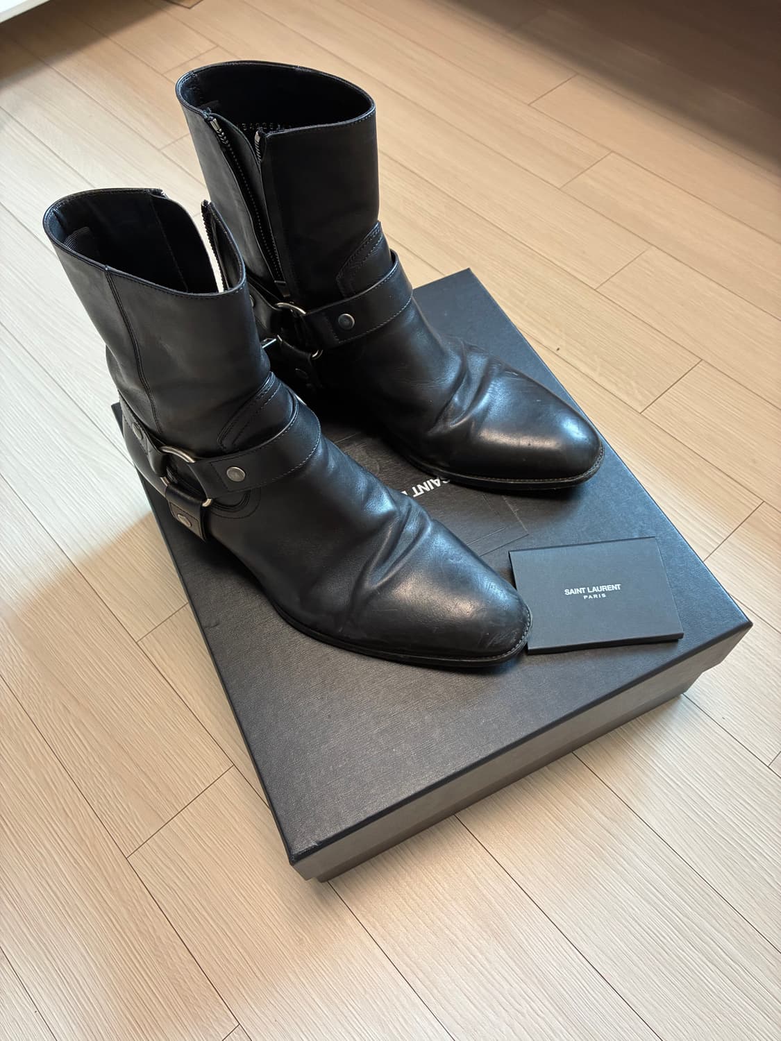 생로랑 와이어트 40 하네스 부츠 41 사이즈 상품이미지1