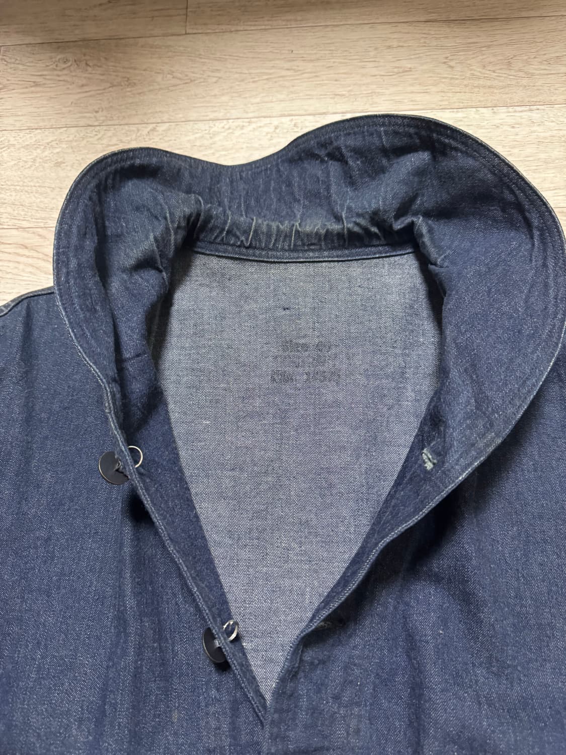 버즈릭슨 네이비 데님 워크자켓 L 상품이미지3