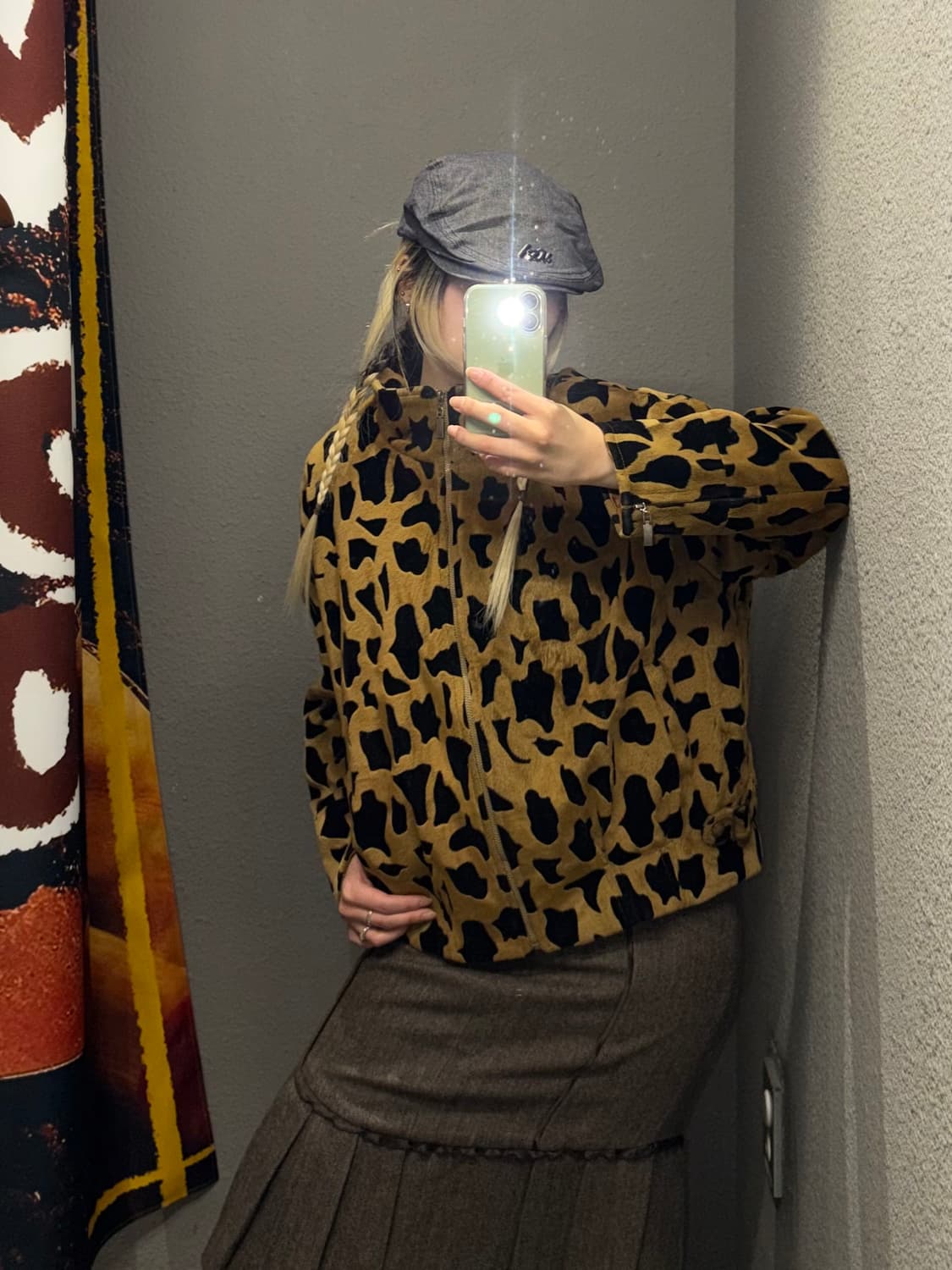 빈티지 디테일 패턴 자켓 상품이미지4