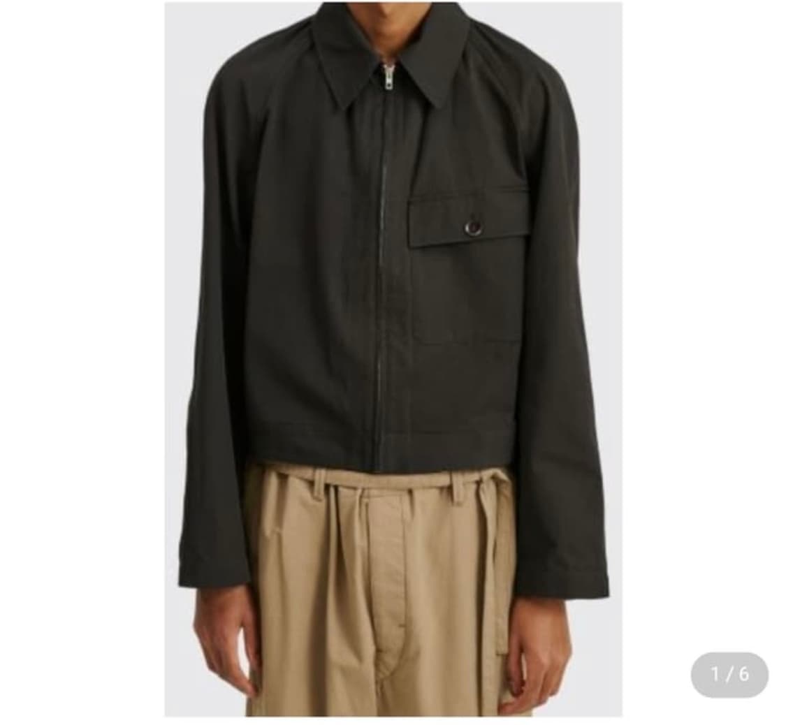 LEMAIRE(르메르)/밀리터리 버튼 포켓 블루종/50 상품이미지5