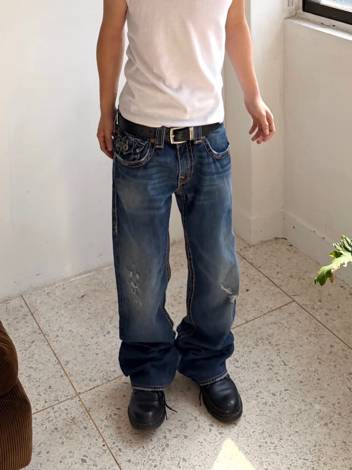 MADE IN USA 🇺🇸  90's 트루릴리전 부츠컷 상품이미지2