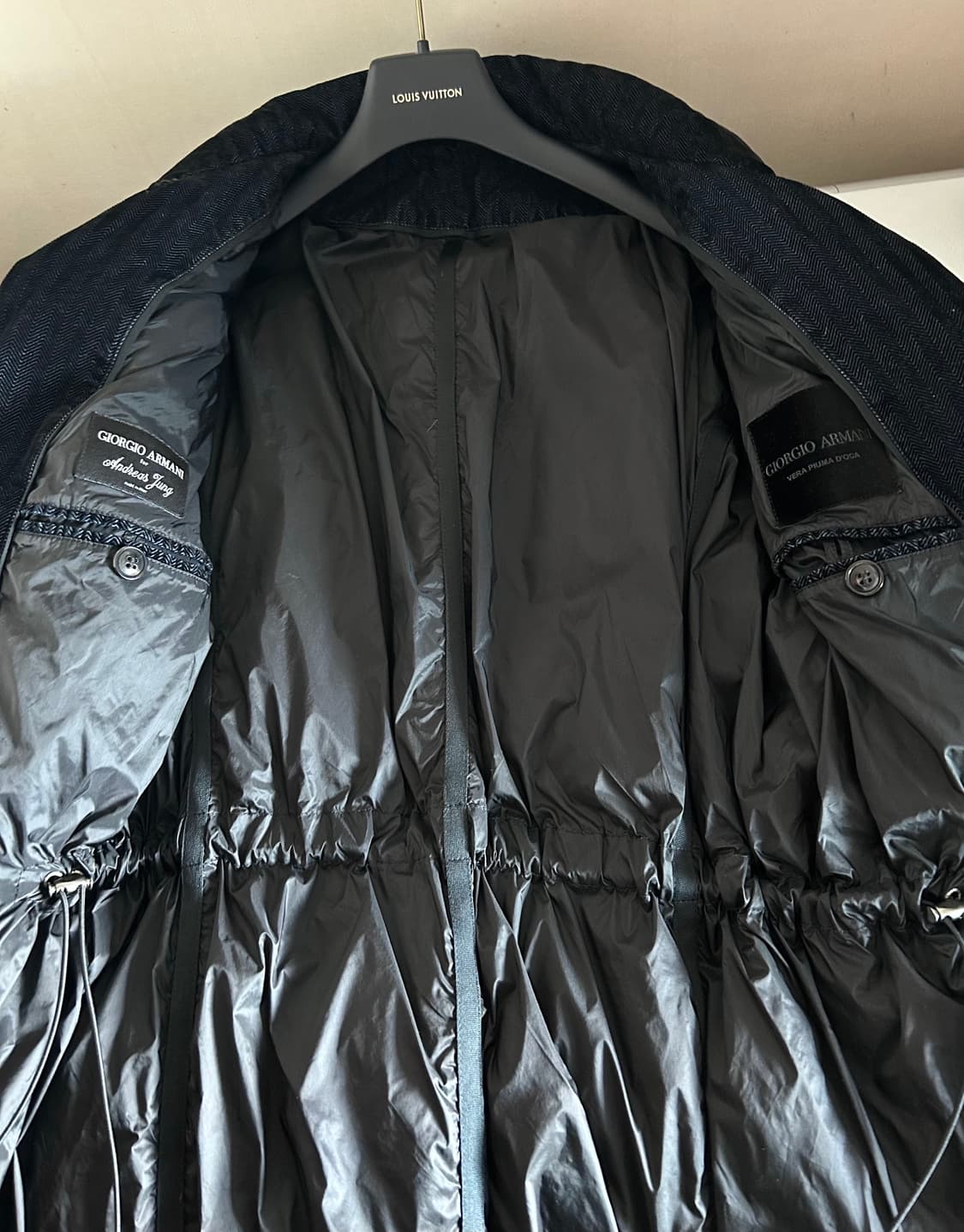 조르지오 아르마니 코듀로이 롱패딩 상품이미지6