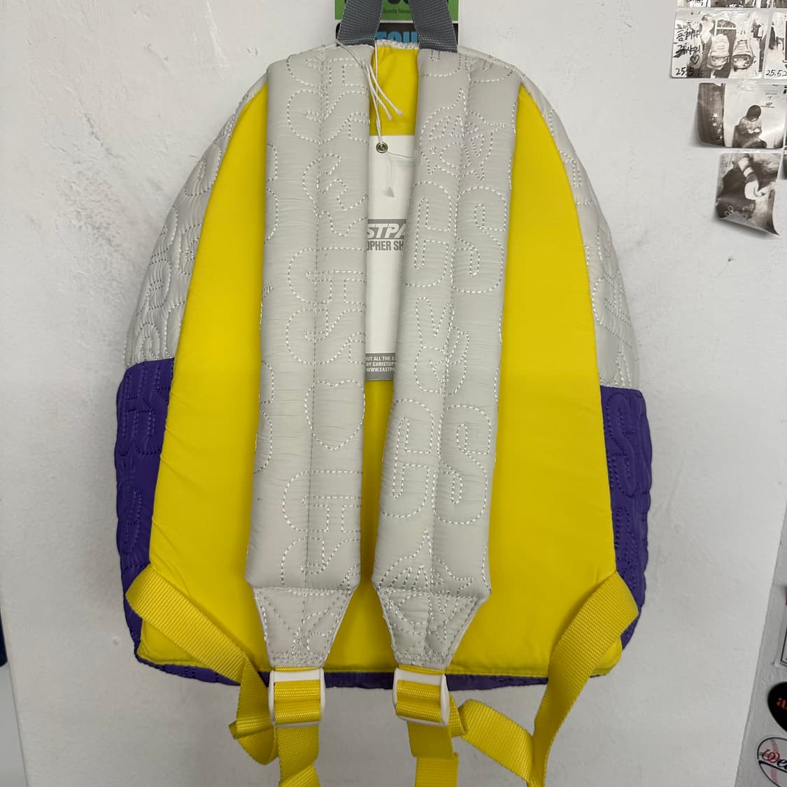 이스트팩 x 크리스토퍼섀넌 퀼팅 백팩 상품이미지5