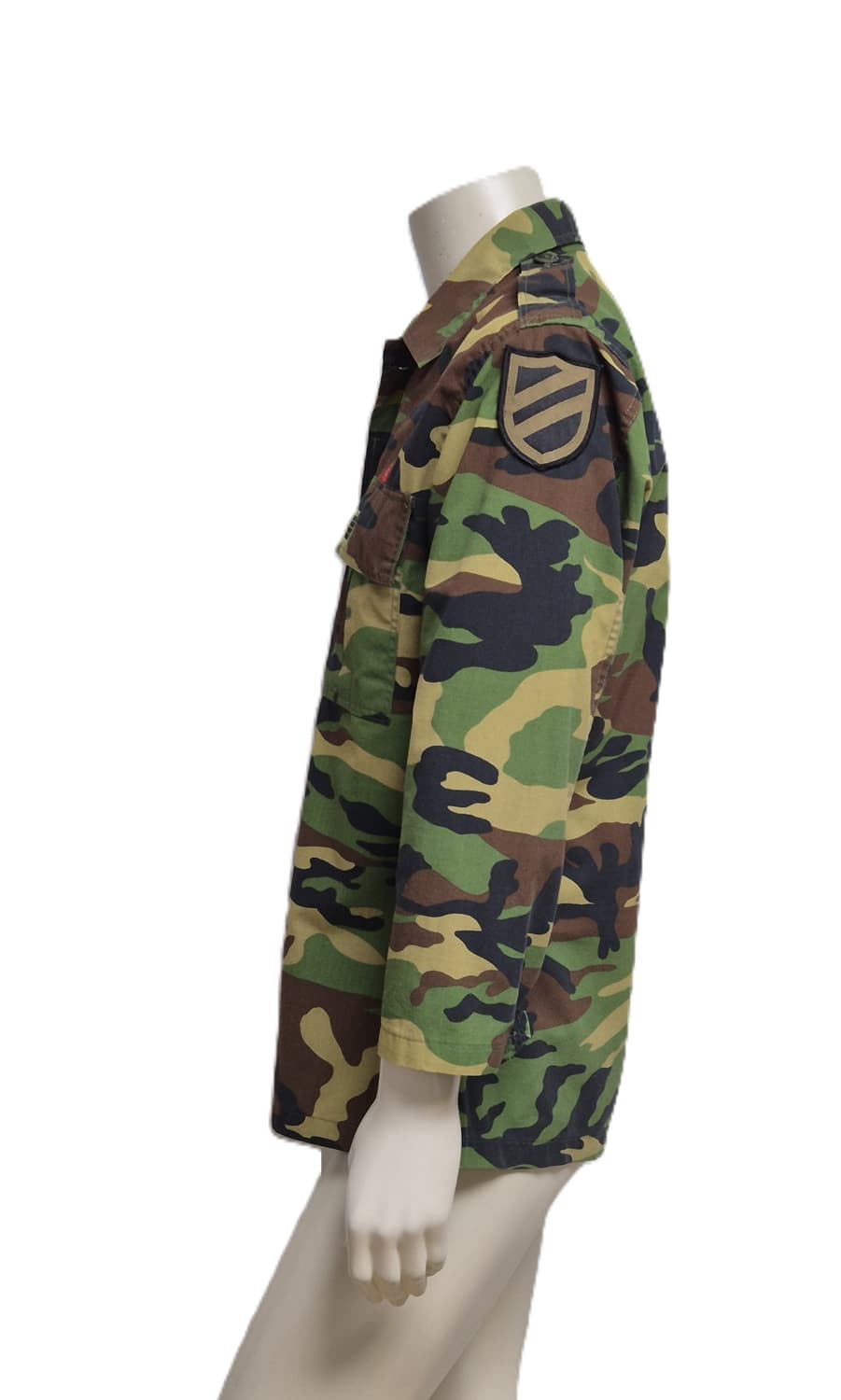 육군 구형 11기동사단 병장 후기형 하계 위장복 전투복 상의 자켓 (L) 상품이미지2