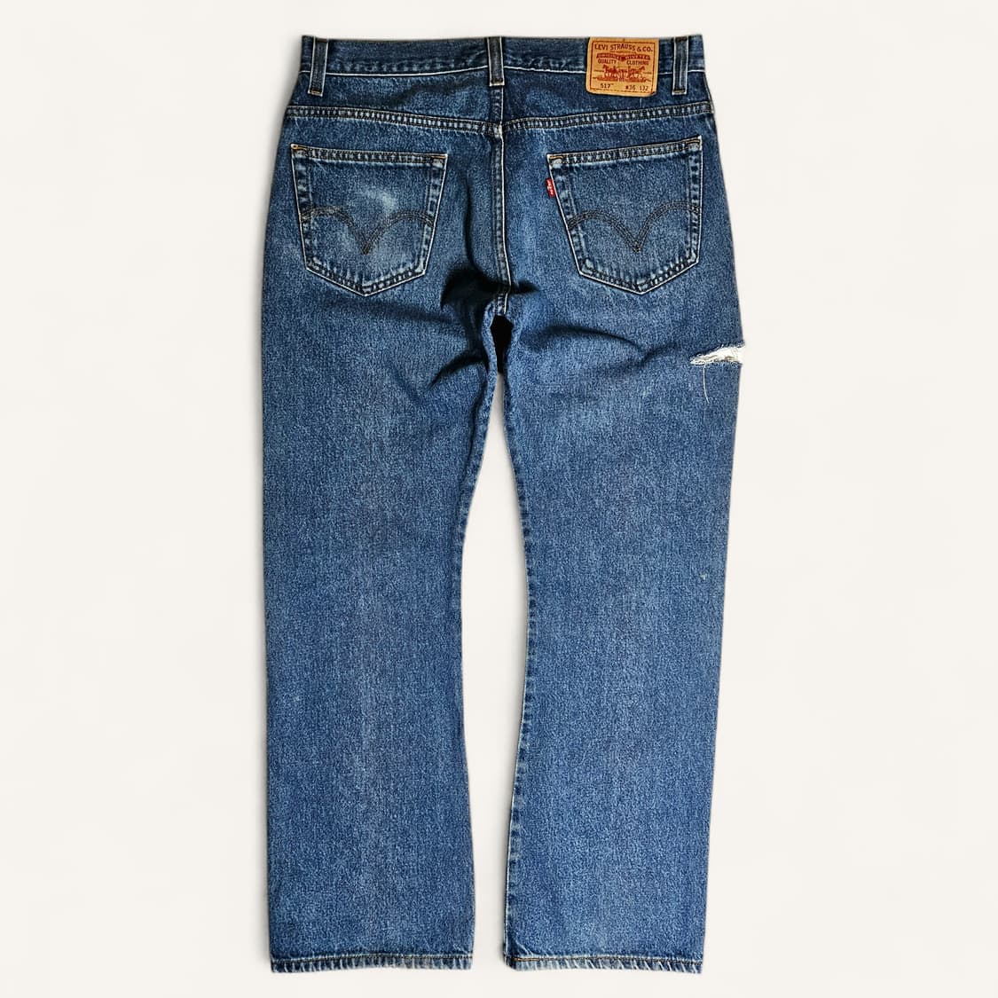 [36X32][리바이스]00's 517™디스트로이드 부츠컷 데님 상품이미지2
