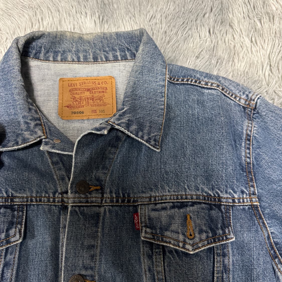 90s 리바이스 70506-9306 트러커자켓 XL사이즈 상품이미지3