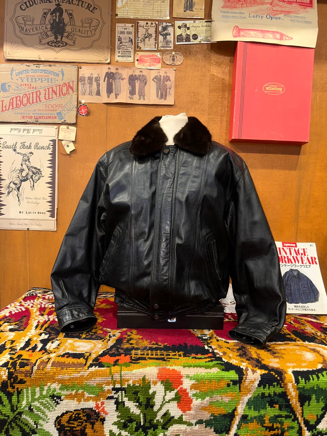 ( XL-2XL ) 가죽자켓 봄버자켓 레더자켓 항공점퍼 a2가죽자켓 상품이미지4