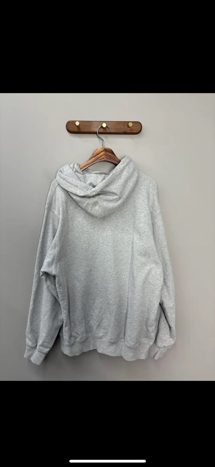 디스이즈네버댓 사각스몰로고 그레이 후드티 H1856 상품이미지4