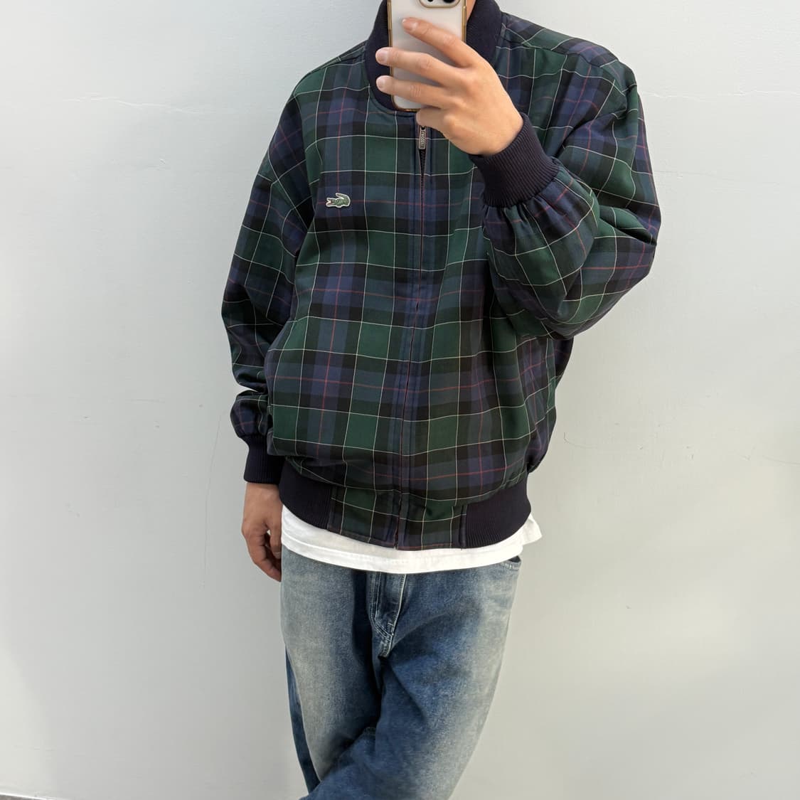 빈티지 라코스테 남성 집업 자켓 상품이미지3