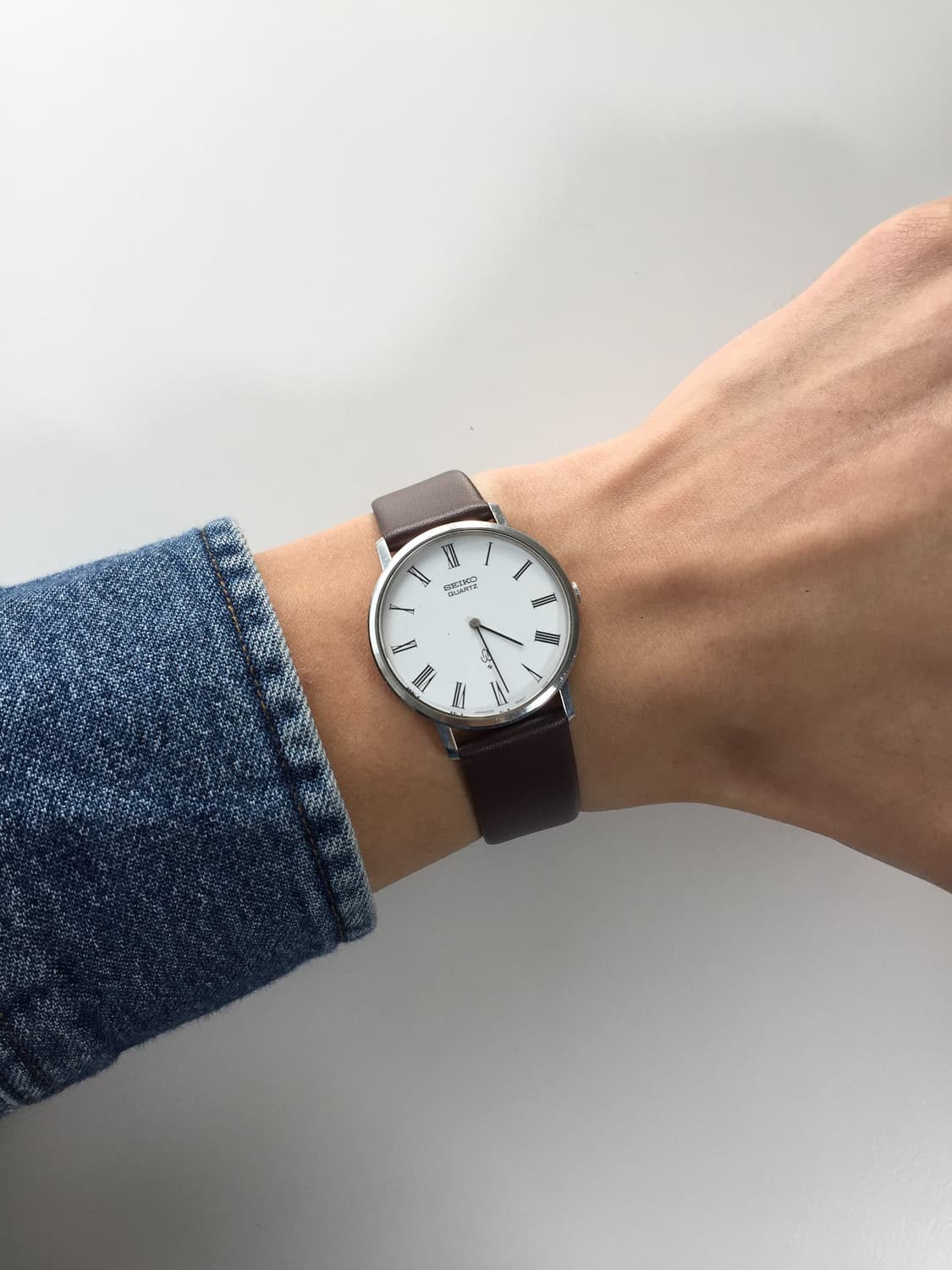 80s seiko chariot roman index quartz 상품이미지4