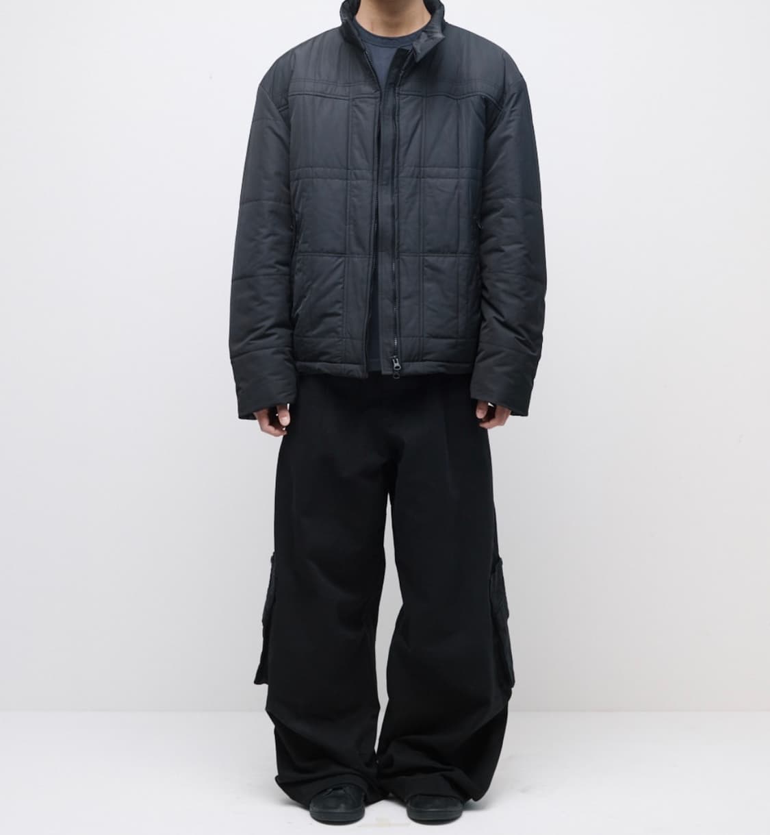 해칭룸  Square Puffer Jacket Black 상품이미지4
