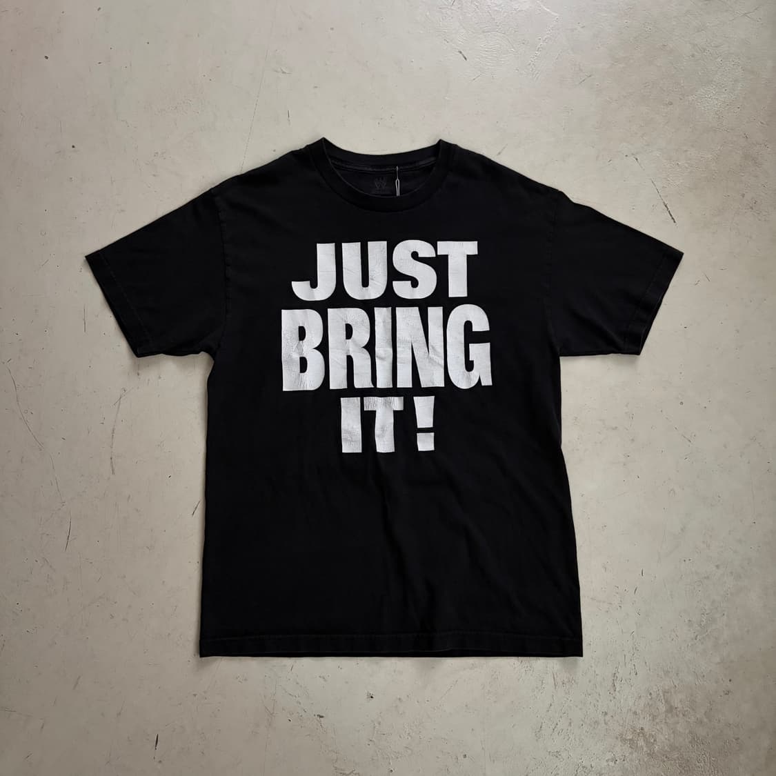 00s WWE 드웨인 존슨 더락 빈티지 반팔티 L 상품이미지1