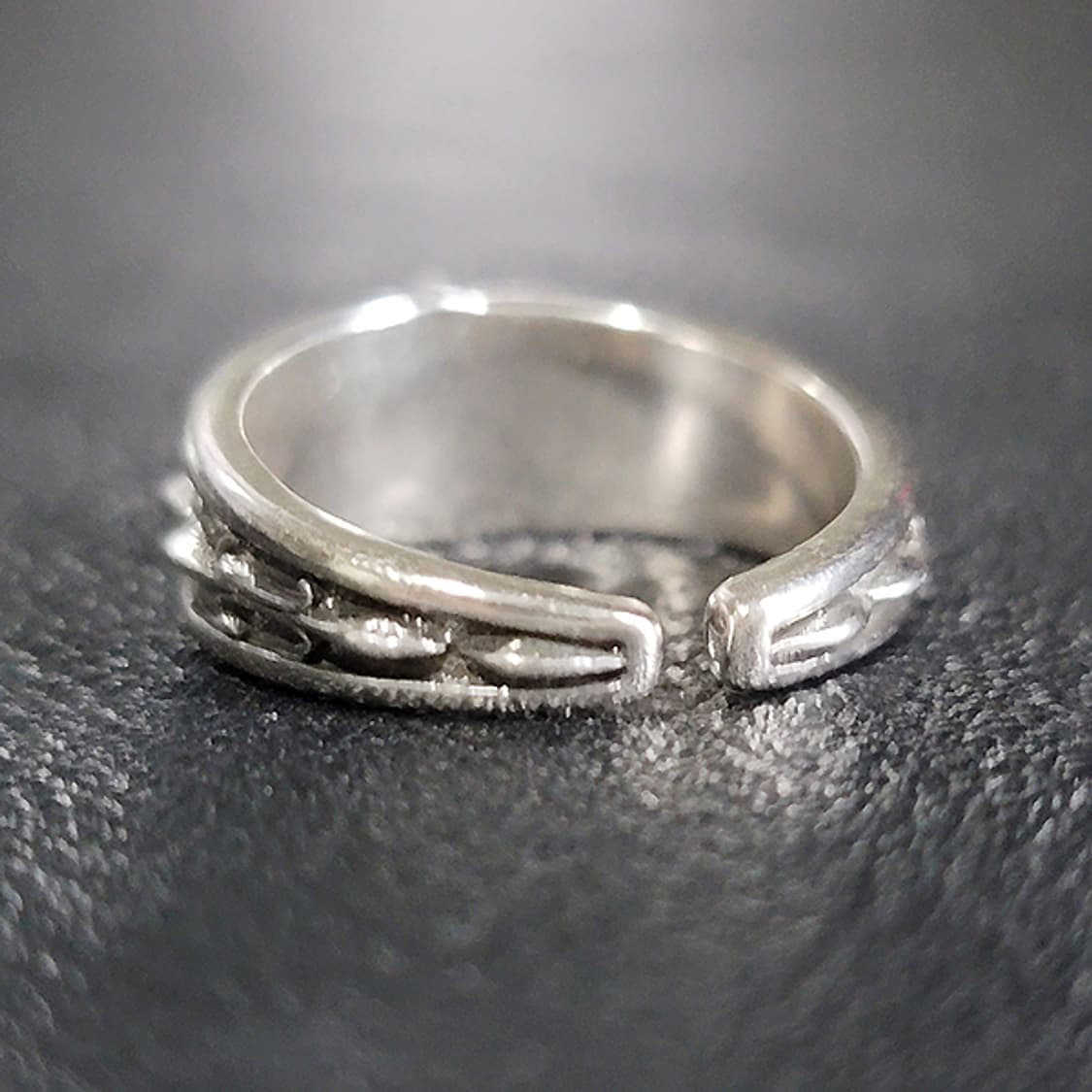 Skarn 백동 남자 엔틱 빈티지 명품 고딕 창 십자가 반지 상품이미지4