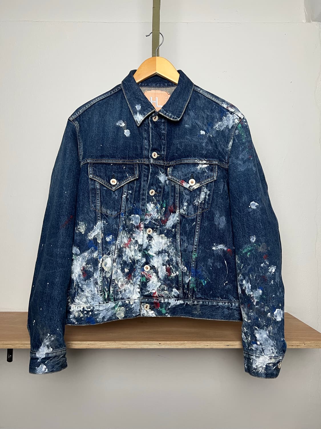 HERILL 헤릴 스플래쉬 데님 자켓 splash denim jacket 상품이미지2