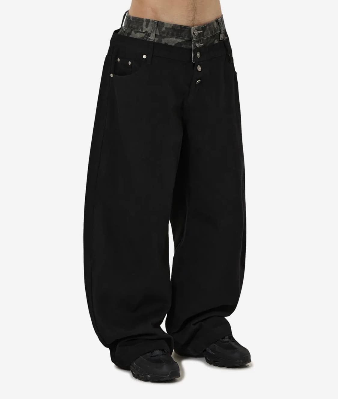 오와이 레이어드팬츠 상품이미지1