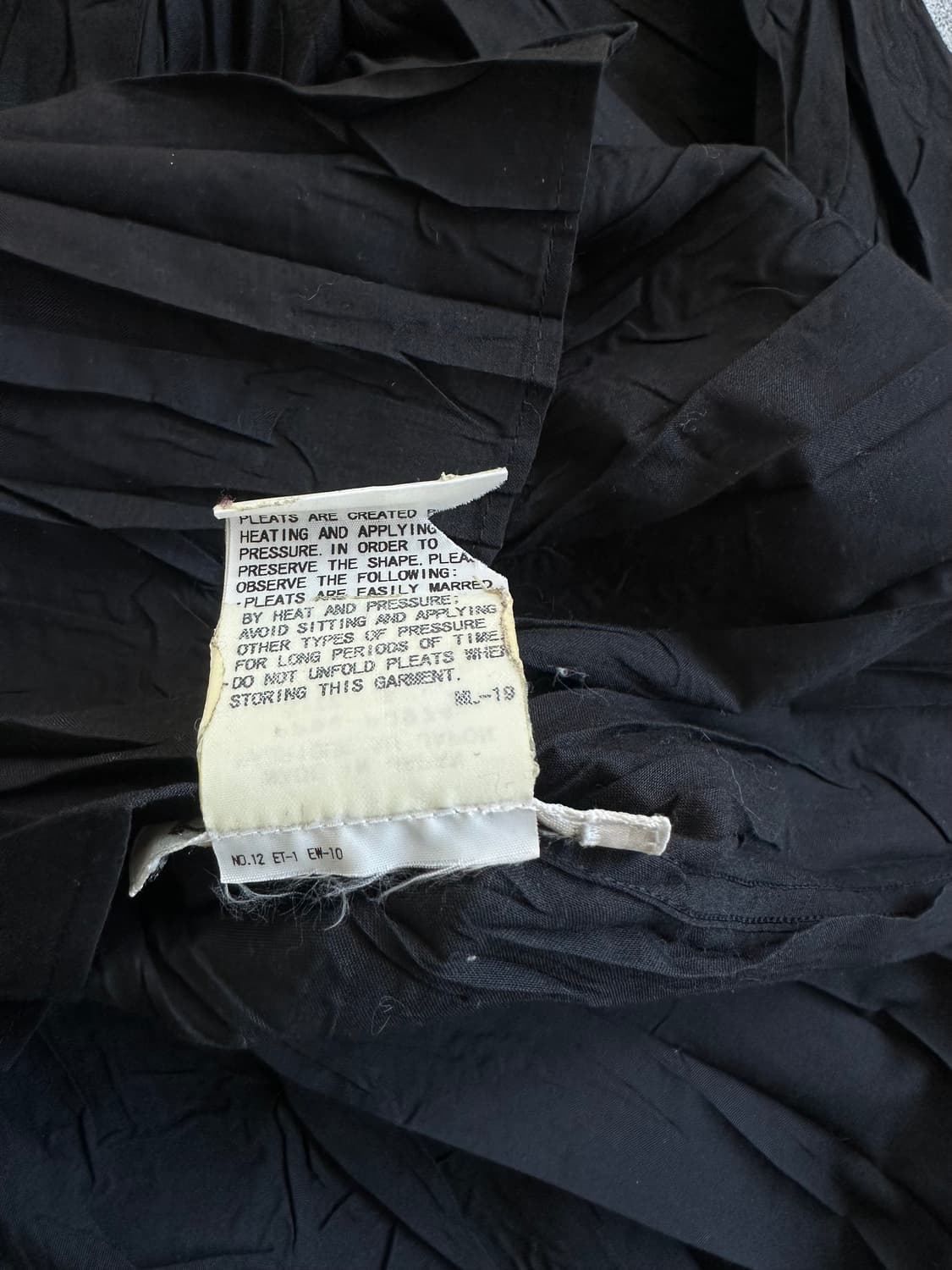 이세이미야케 플리츠플리즈 블랙 셔츠 상품이미지8