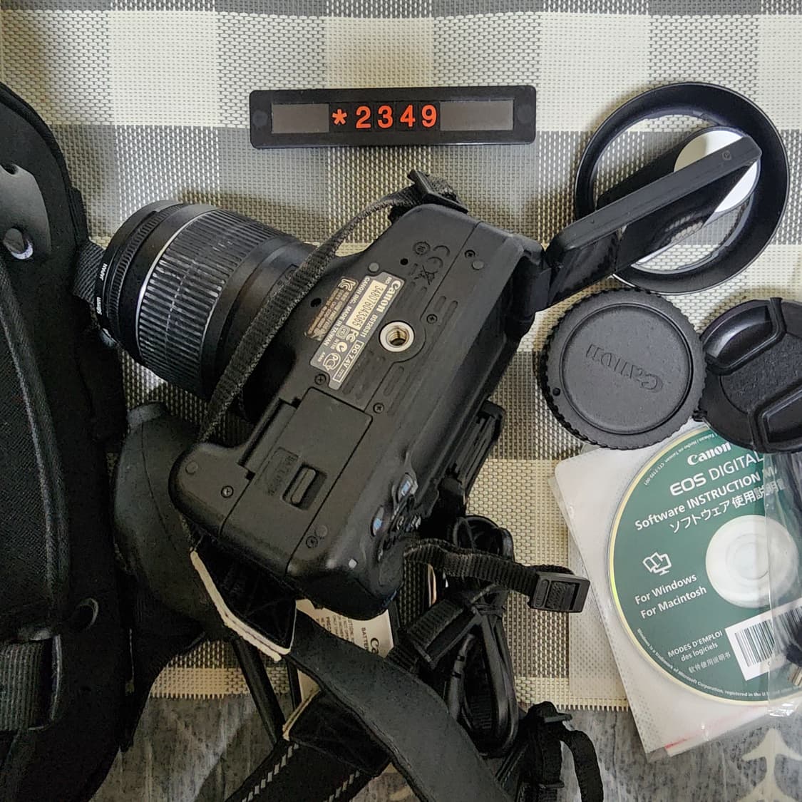 캐논 EOS 600D 디지털카메라 가방 세트 상품이미지6