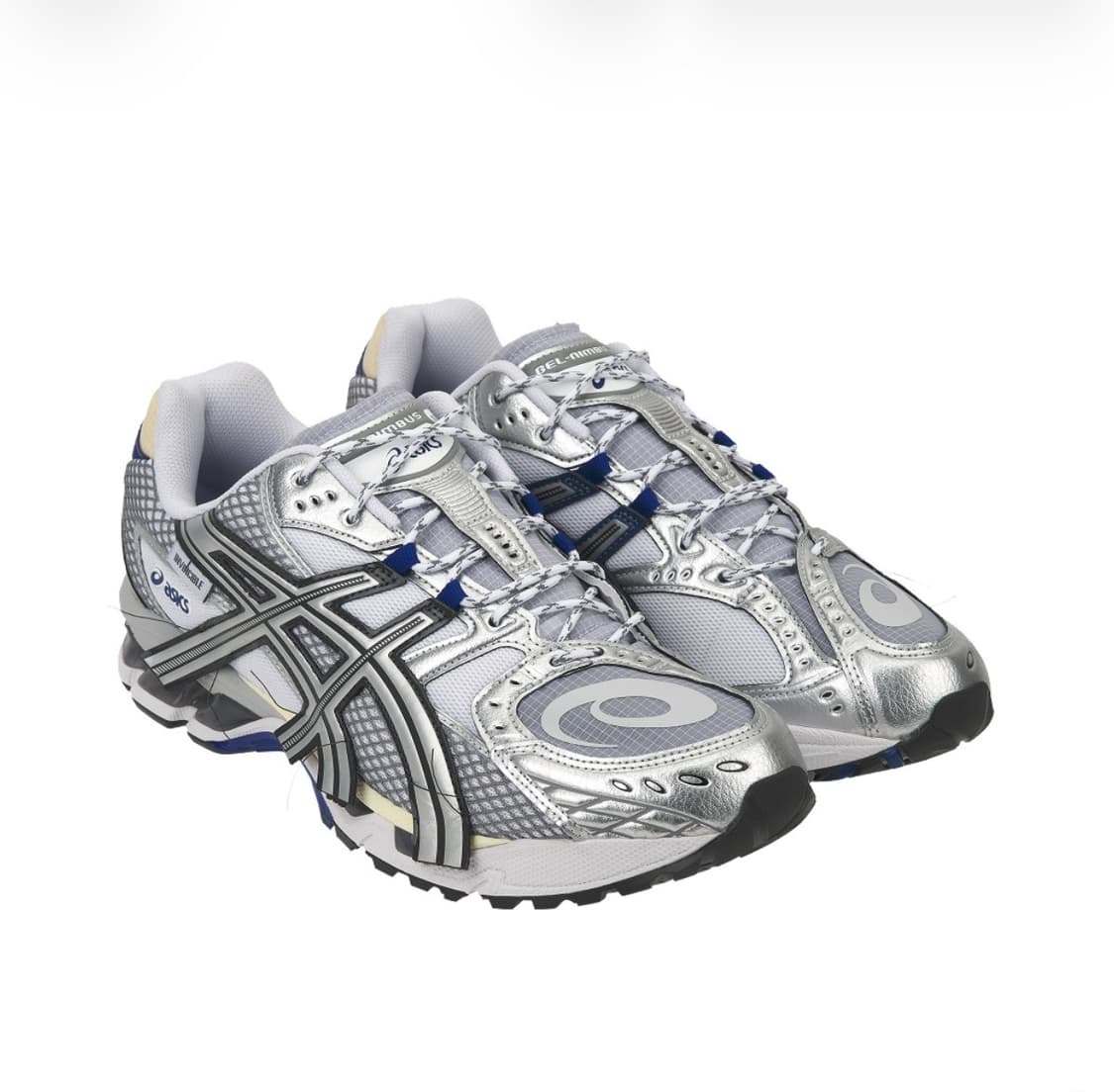 아식스 x 인빈시블 젤 님버스 10.1 HTTP 404 크림 메탈릭 실버 상품이미지1