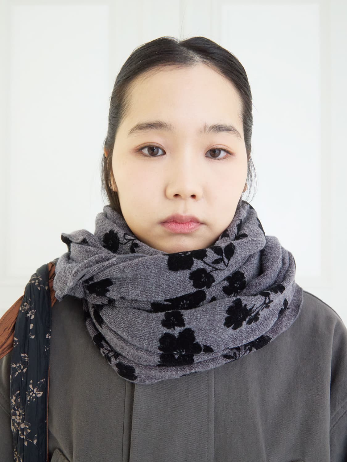 (새상품) 콜로신스 Flata long muffler 머플러 _ 브라운 상품이미지2