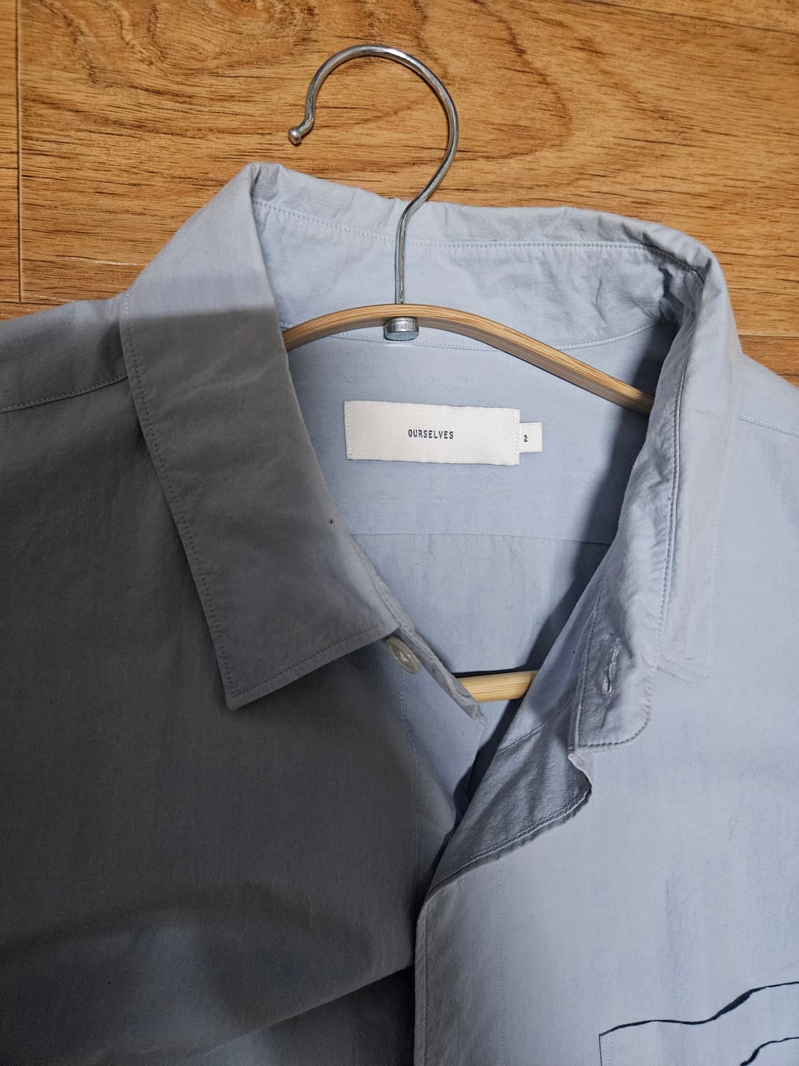 아워셀브스 타입라이터 셔츠 상품이미지2