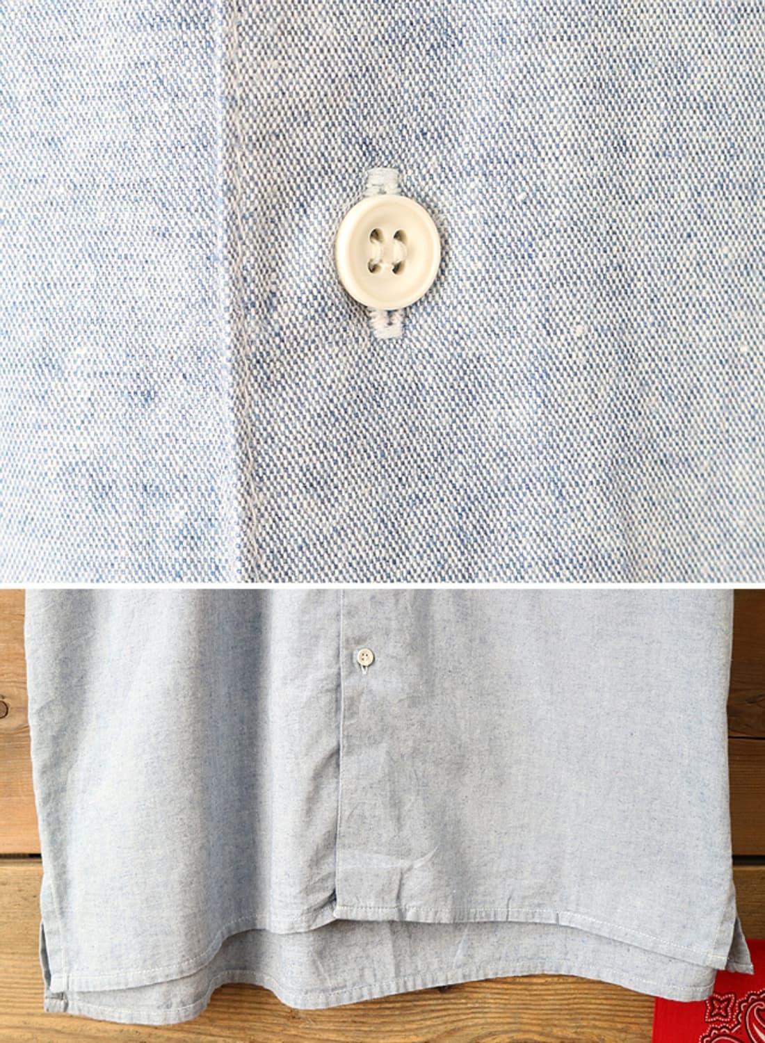 일본판 80s levis 리바이스 코튼100% 빈티지 셔츠 1986년 산 상품이미지4