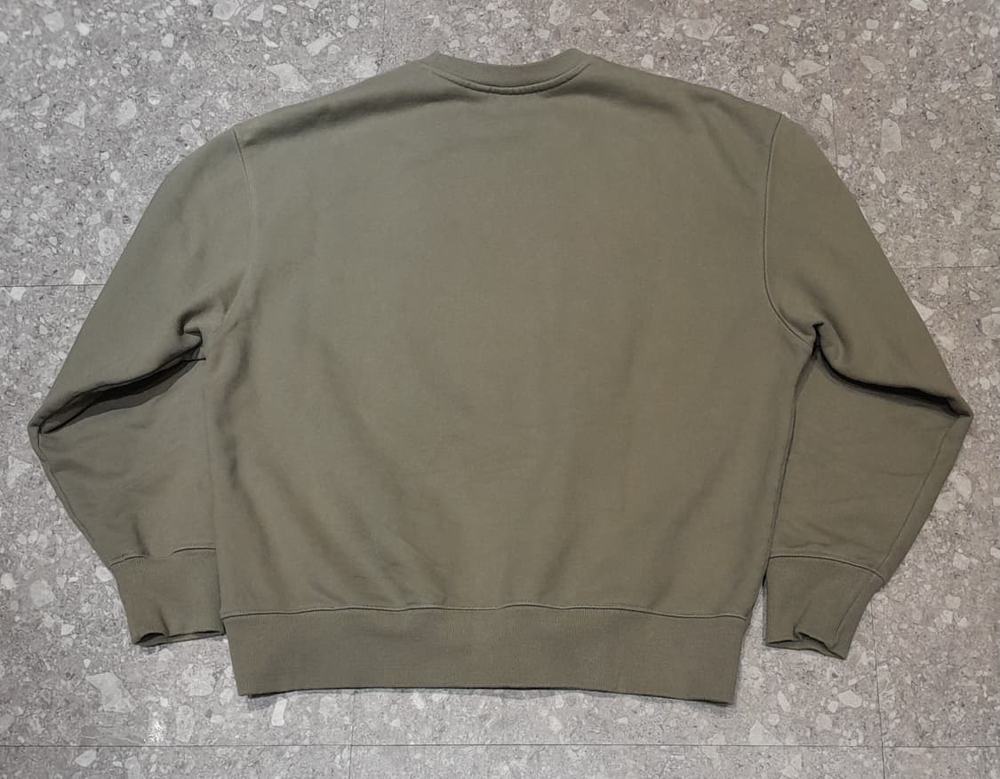 💥유니폼브릿지 에어포스 헤비 스웻셔츠 카키 (L) 
 상품이미지2