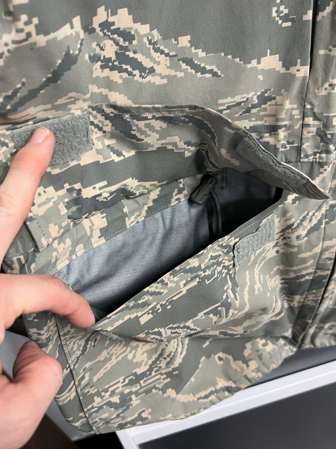 Military 미공군 APECS 타이거 스트라이프 고어텍스 파카 상품이미지4