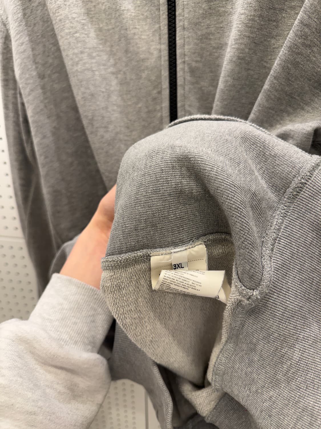 스톤 아일랜드 그레이 컴퍼스 패치 집업 후드 U631 상품이미지6