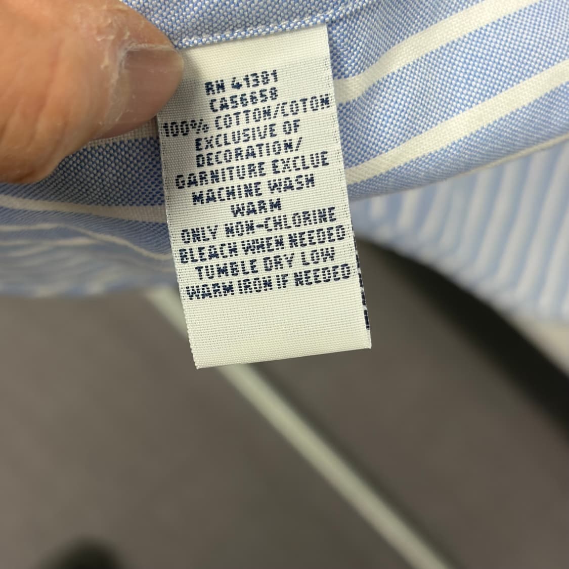 폴로 랄프로렌 스트라이프 셔츠 126 상품이미지6