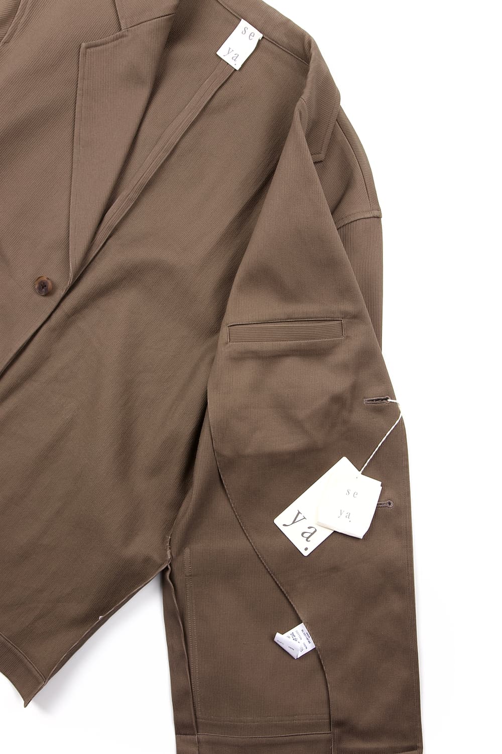 (새상품)Seya CHISNAU 자켓 카키 상품이미지8
