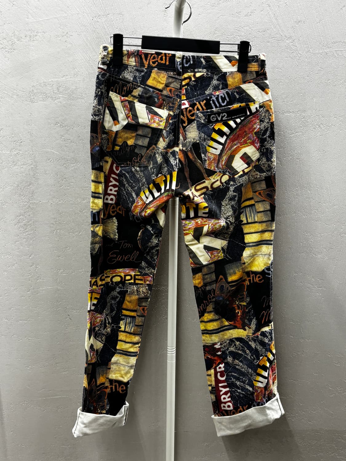 GV2 프린팅 데님 팬츠 S 상품이미지9