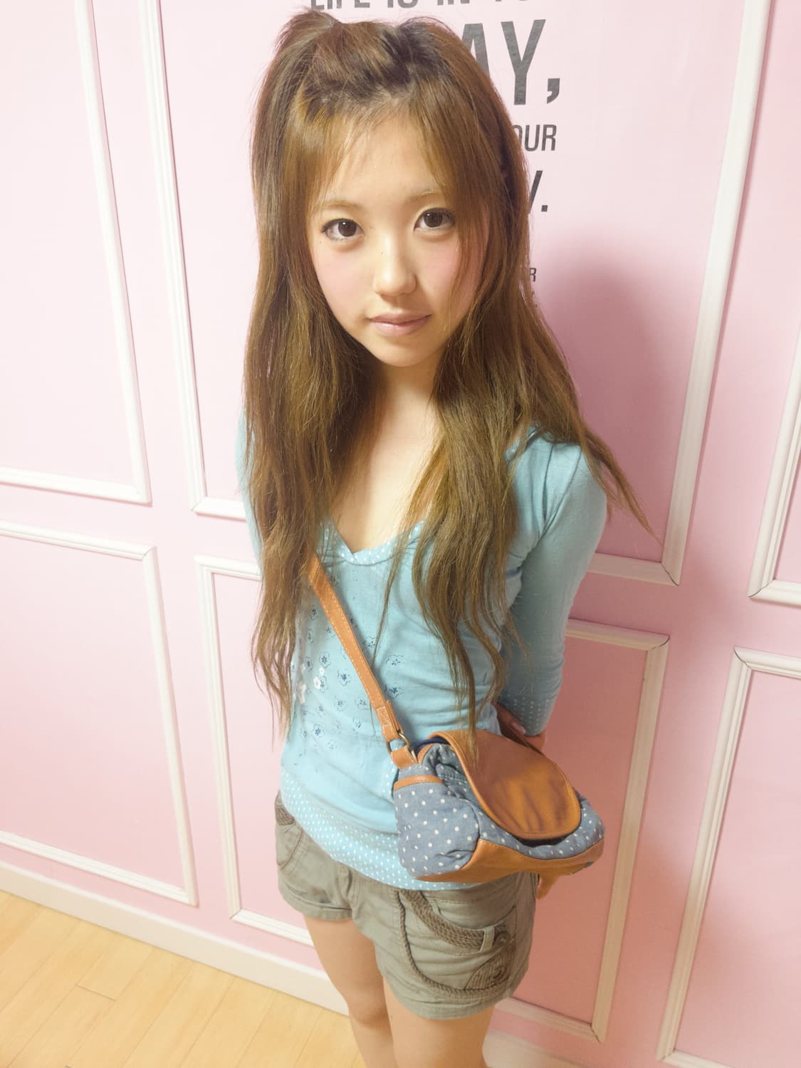 Vintage denim cross bag 상품이미지3