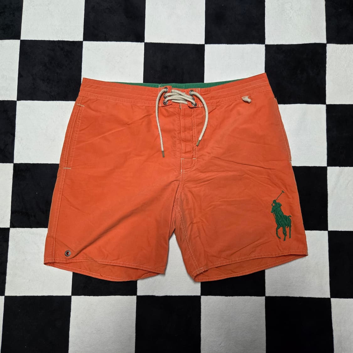 34 폴로랄프로렌 빅포니 스윔팬츠 수영복 오렌지 상품이미지1