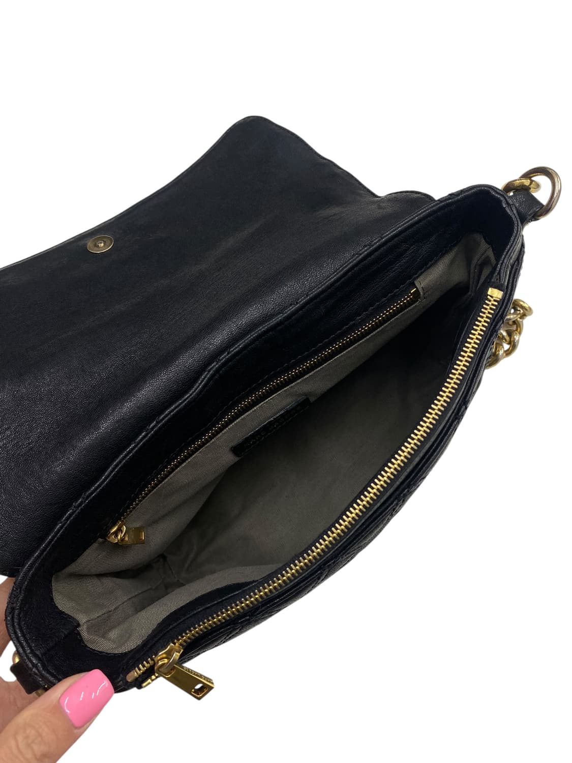 마크제이콥스 블랙 퀼팅 싱글백 상품이미지3