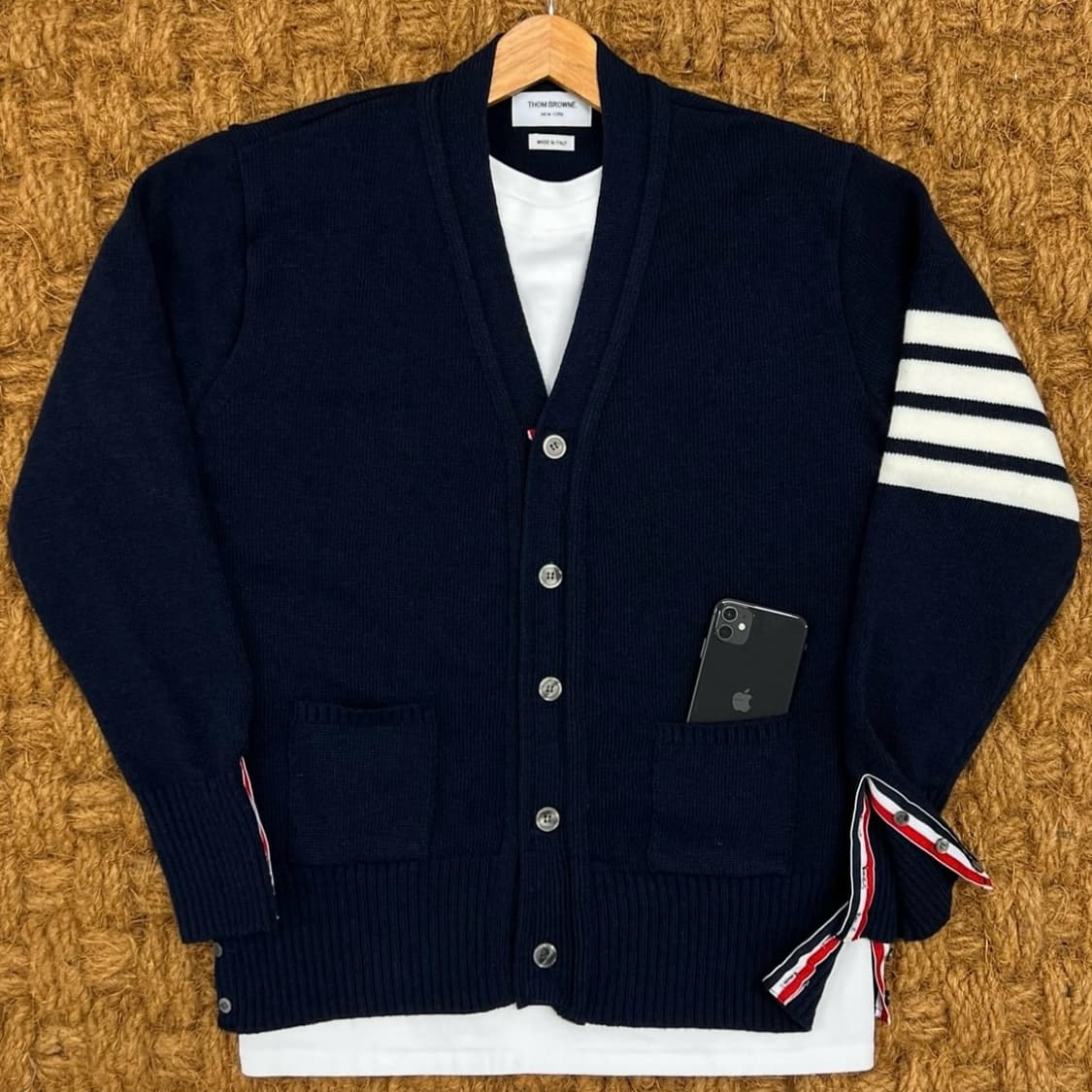 톰브라운 네이비 가디건 상품이미지1