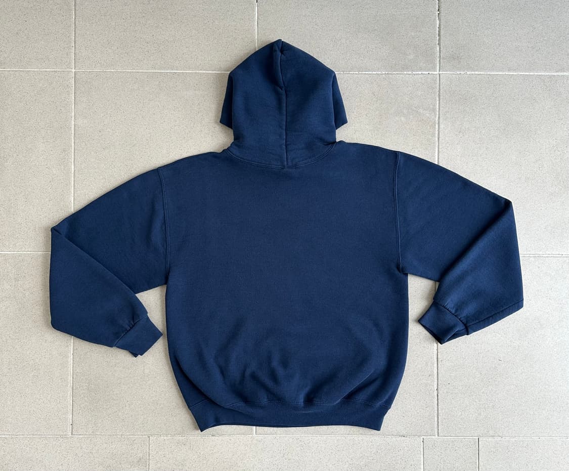 90s 빈티지 러셀 후드 네이비 M 상품이미지2