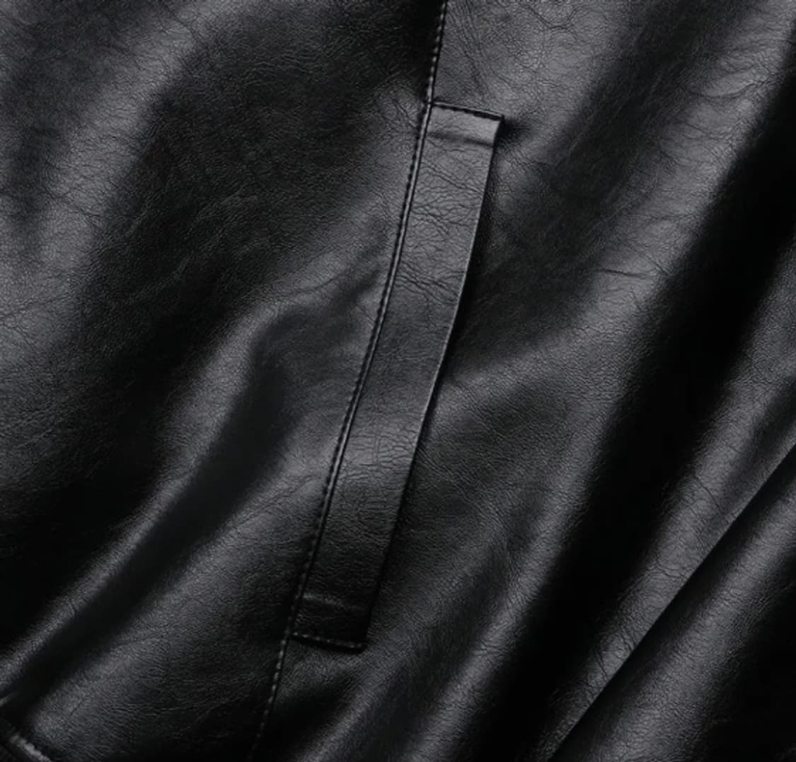 도프제이슨 - 모나크 크롭 레더 블루종 L 상품이미지4