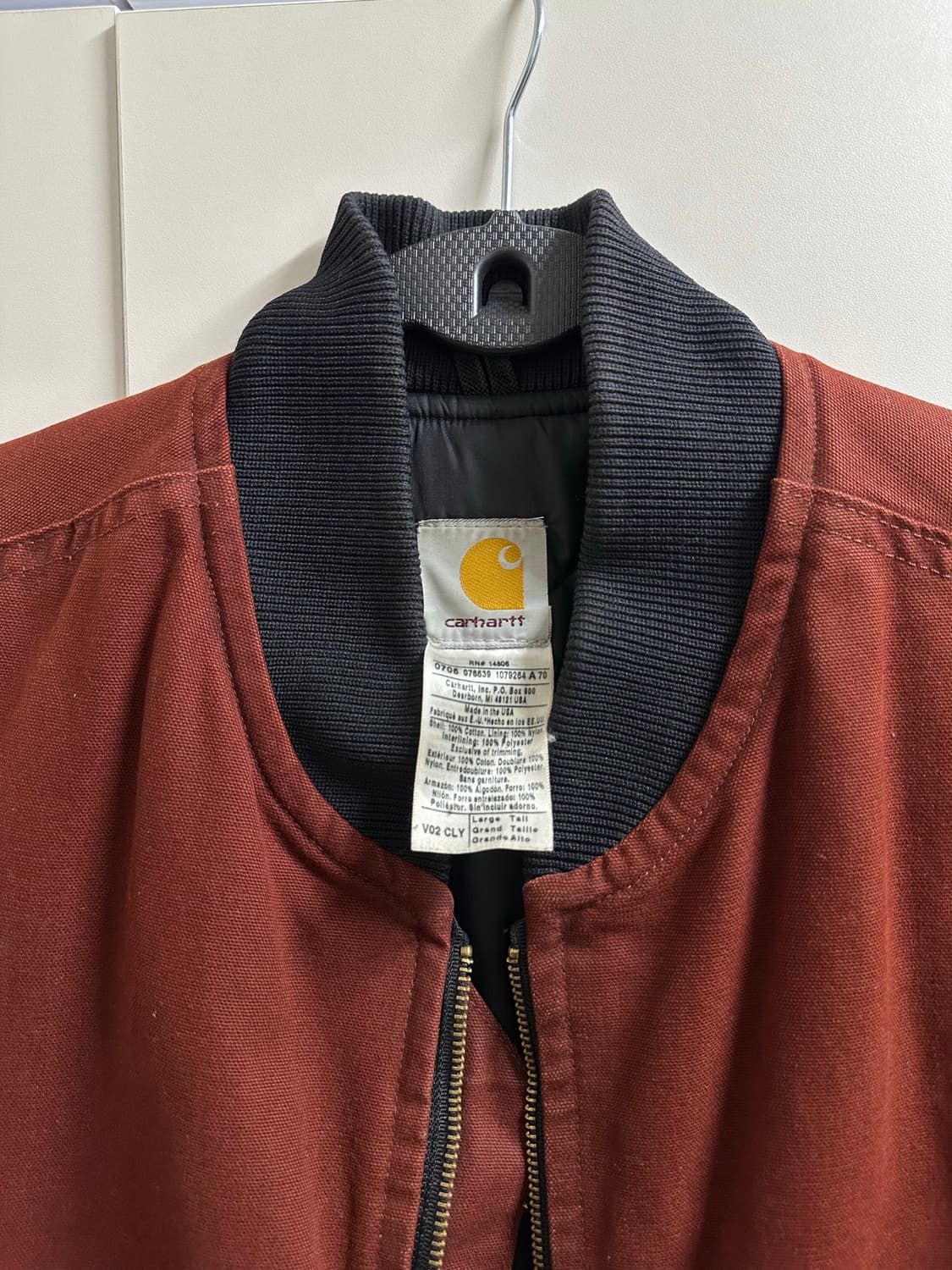 칼하트 덕 베스트 버건디 V02-CLY “RARE” 상품이미지7