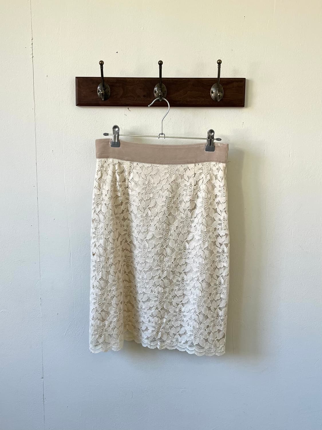 NOLLEY‘S 플라워 미디스커트 상품이미지1