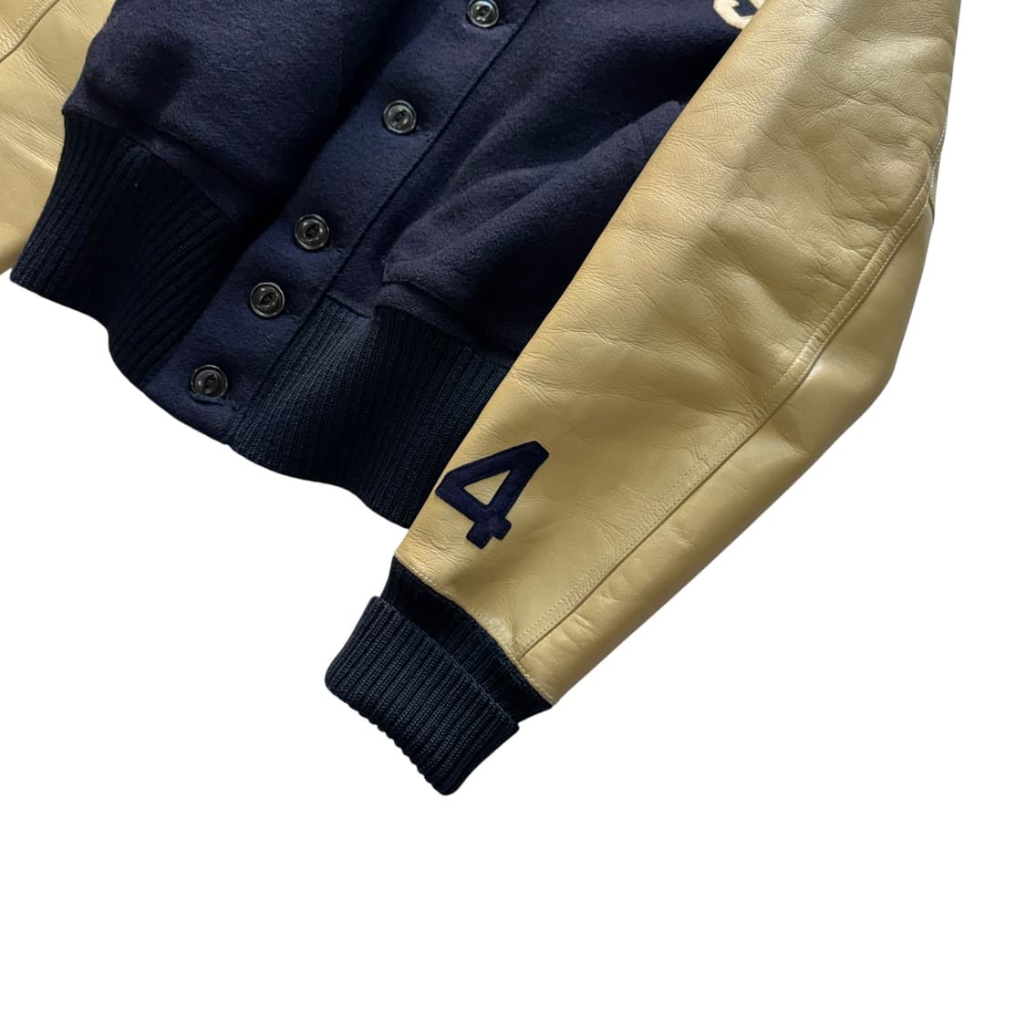 [95~100] 리얼맥코이 'Falcons' 웜업 자켓 바시티 상품이미지4