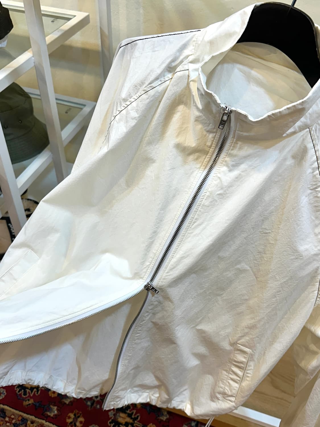 마뗑킴 코팅자켓 아이보리 상품이미지5