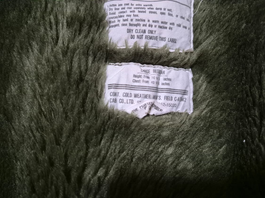 USA M69 MACKINAWS COAT미군 코트 (R-R) 상품이미지10