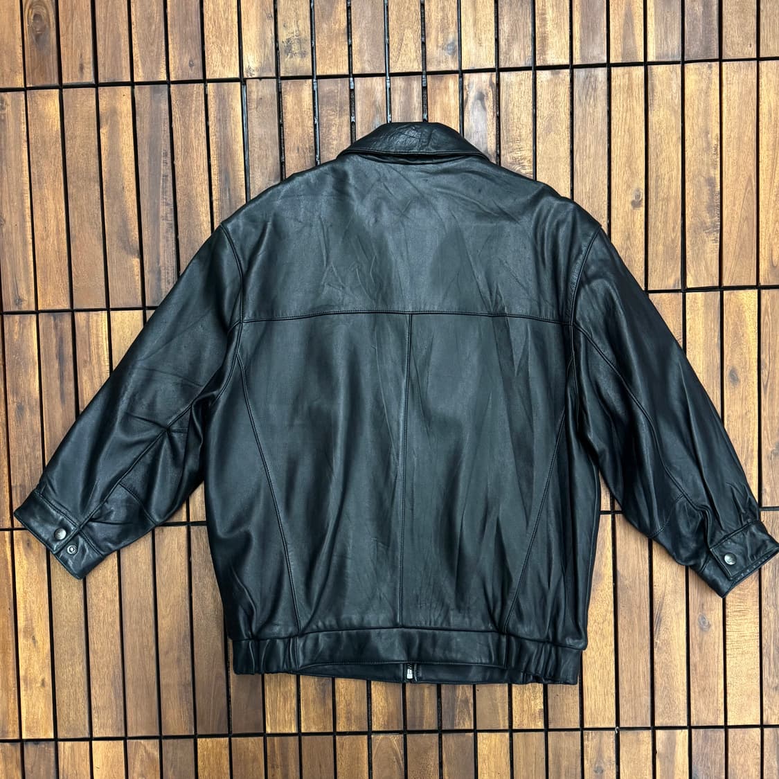 리바이스 다커스 램스킨 레더 자켓 (S)   상품이미지3