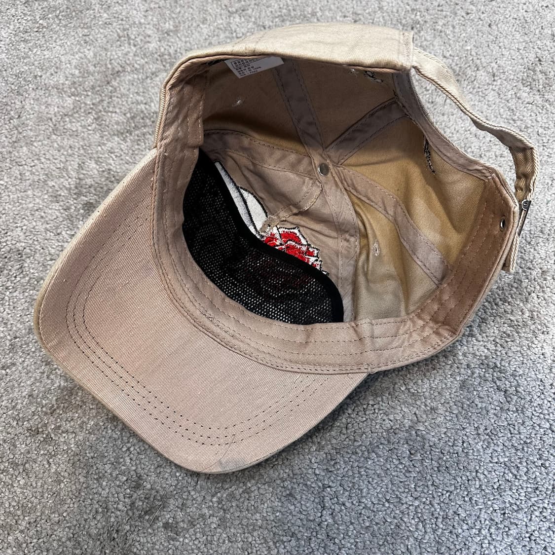 Mel Ave by Steven D'Angelo 올드스쿨 스컬 자수 볼캡 상품이미지3