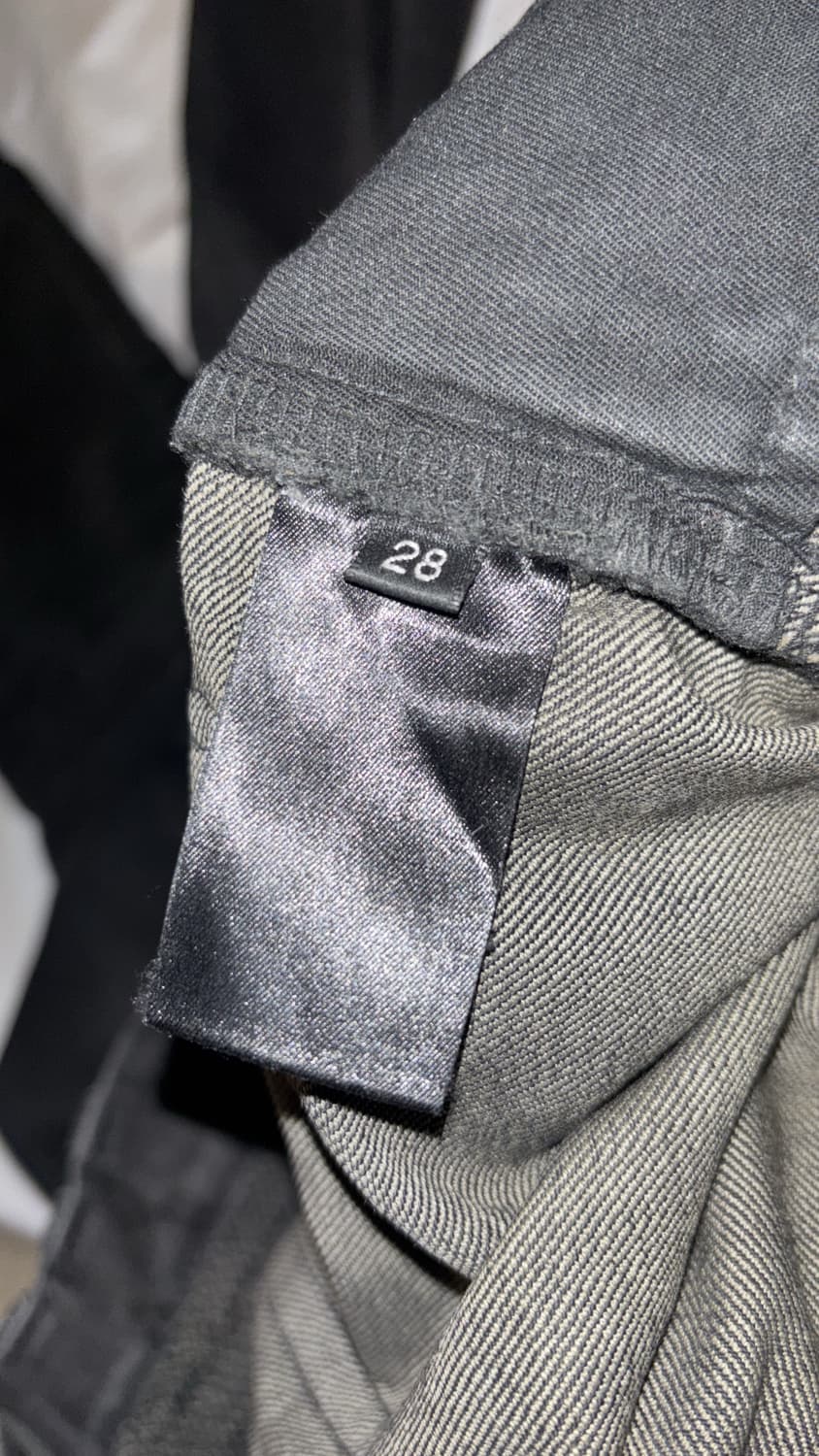 15AW Waxed Biker Jeans  상품이미지5