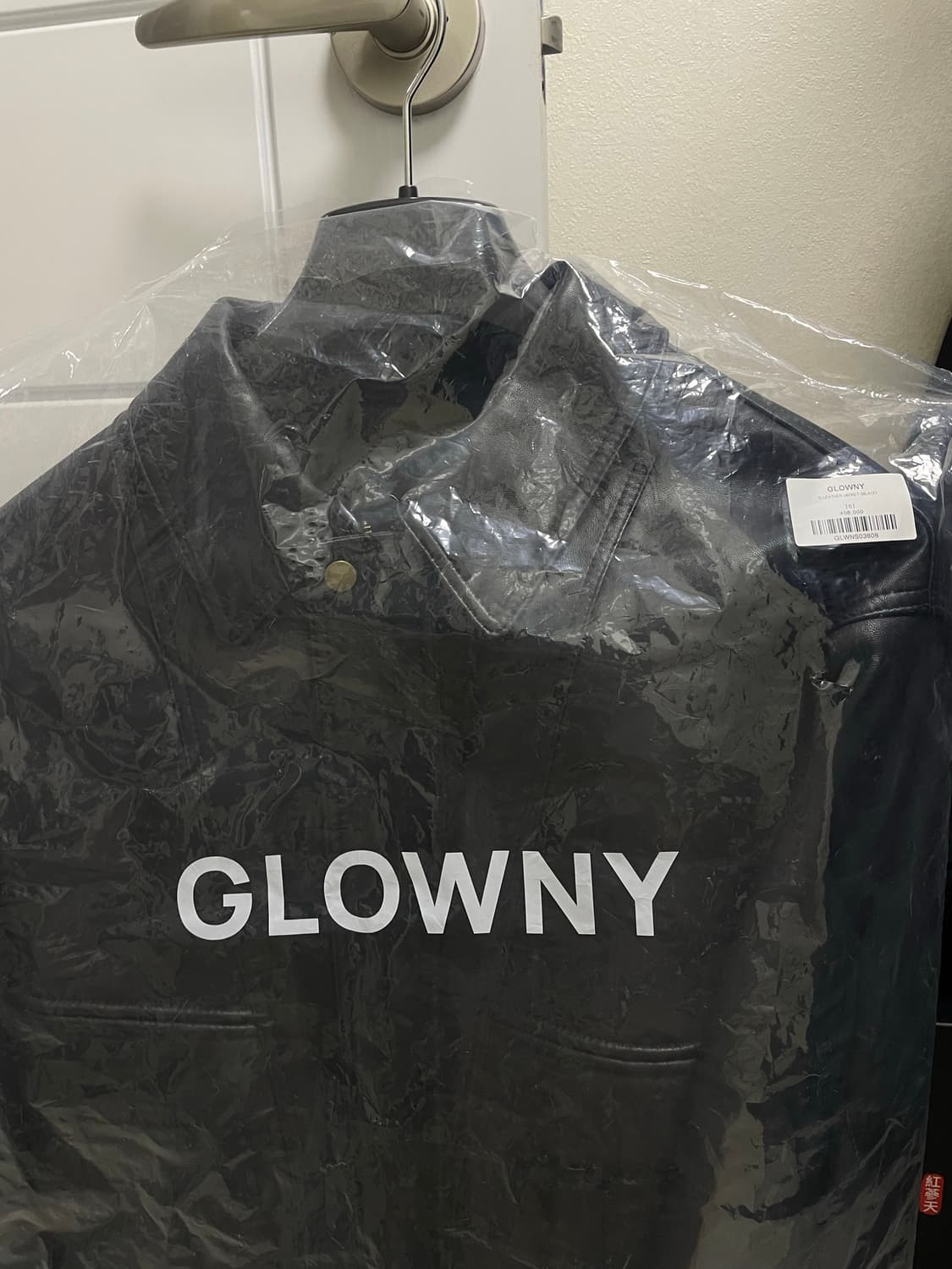 글로니 G LEATHER JACKET (BLACK) /양가죽, s 사이즈 상품이미지8