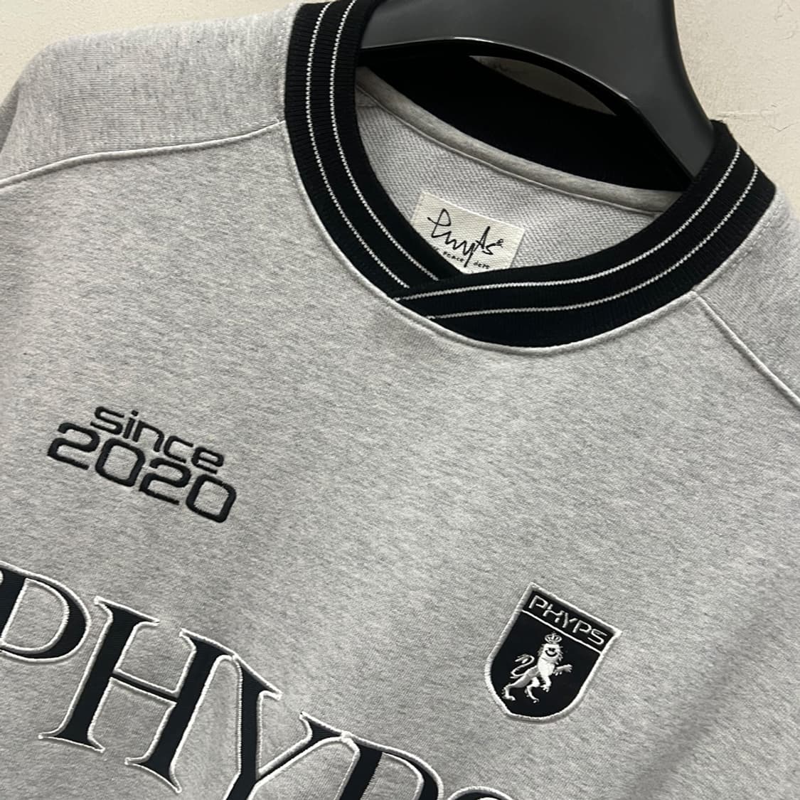 피지컬 디파트먼트 사커 오버핏 스웻 맨투맨 M 상품이미지3