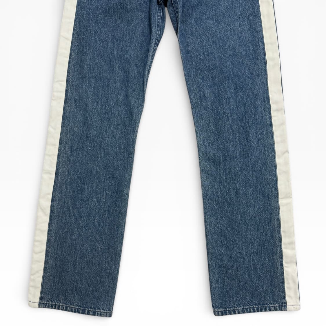 CK 캘빈클라인 하이스트레이트 사이드라인 데님 팬츠, W32 L32 상품이미지5