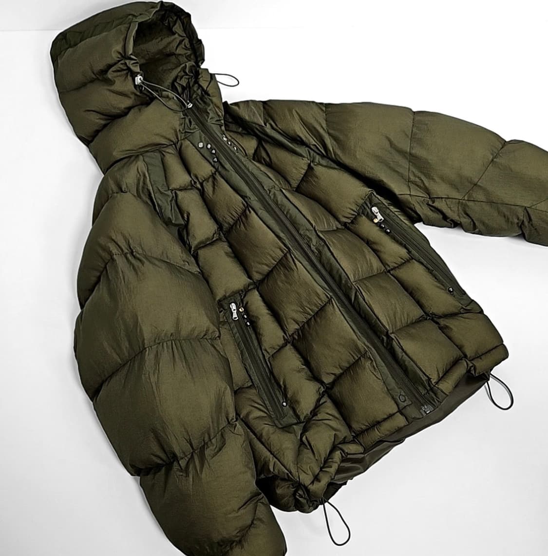 가키하라 Eve&night rivet hoodie puffer parka 상품이미지3